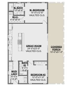 the floor plan for a two bedroom, one bathroom apartment with an attached garage and laundry room