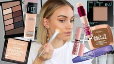 Makeup Full Face, Festival Eye Makeup, Full Makeup Tutorial, Instant Age Rewind Concealer, Affordable Makeup Brushes, Age Rewind Concealer, Drugstore Makeup Tutorial, Maybelline Instant Age Rewind, Makeup Magazine