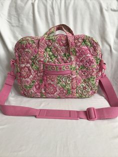 VERA BRADLEY “pedal Pink” Retired Carry-all Crossbody Bag. EUC. Condition is "Pre-owned". Shipped with USPS Priority Mail. Clean, minimal use Good size for work or travel Adjustable strap 3214 Travel Bag Aesthetic, Vera Bradley Travel Bag, Bag Aesthetic, Bags Aesthetic, Vera Bradley Backpack, Priority Mail, Vera Bradley, Travel Bag, Carry On