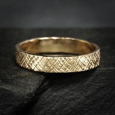 "Patterned Wedding Band Ring // Stackable Patterned Band Rings // Patterned Band Ring // Wide Patterned Band Ring // Slim Patterned Band Ring This listing is for one patterned band ring. DETAILS:  Band size: approx. 2x1mm, 3x1mm or 5x1mm Band profile: rectangle with rounded edges Style: patterned Metal finish: shiny satin Metal:  - 925 silver  - 14k solid yellow, rose and white gold SHIPPING: - express shipping with expected delivery in 2-8 business days world wide, contact phone number required Wedding Stackable Rings With Thick Band, Classic Wide Band Stackable Wedding Rings, Wedding Rings In White Gold With Thick Band, Wedding White Gold Rings With Thick Band, White Gold Wedding Rings With Thick Band, Heirloom Promise Ring With Wide Band, Heirloom Wide Band Promise Ring, 14k Gold Thick Band For Wedding, Yellow Gold Thick Band Couple Rings For Wedding