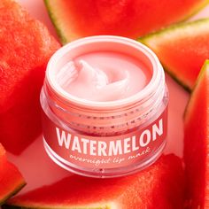 Wake up with the softest, sweetest pout ever. This super cushiony, watermelon-infused lip mask melts into lips and moisturizes overnight while you sleep. Formulated with a blend of hydrating Watermelon Seed Oil, softening Shea Butter and antioxidant-packed Vitamin E to leave lips hydrated and kissable by morning. Features a juicy watermelon flavor. Fourth Ray, Fourth Ray Beauty, Watermelon Flavor, Watermelon Seed, Juicy Watermelon, Watermelon Seeds, Mask Shop, Lip Mask, Lip Moisturizer