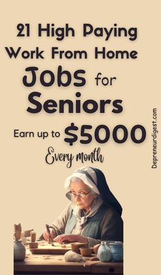 Work From Home Jobs For Seniors Weekend Jobs, No Experience Jobs, Jobs For Women, Jobs For Teachers, Mom Jobs