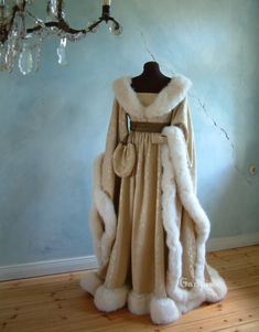 Medieval Wedding, Old Dresses, Winter Dress, Fantasy Dress