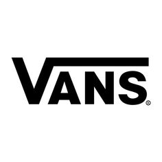 the vans logo on a white background