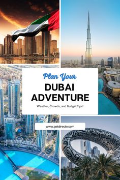 Image of Dubai the best time to go Doha Travel, Dubai Itinerary, Places To Visit In Dubai, Things To Do In Dubai, Dubai Travel Guide, Budget Ideas, Dubai Shopping, Travel Budget, Visit Dubai