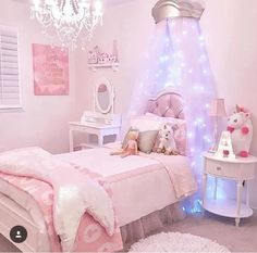 Unicorn Bedroom, Princess Room, Girl Bedroom Designs, Toddler Bedrooms, Girl Bedroom Decor, Big Girl Rooms, Kids Room Design, Kids Bedroom Decor