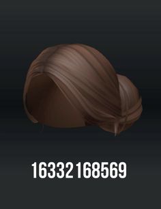 Beown Hair, Brown Hair Id, Preppy Mom, Brown Hair Roblox, Pelo Cafe, Braided Pony, Code Roblox, Hair Codes, Y2k Hair