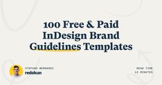 the top 10 free and paid indesign brand guidelines templates for wordpress