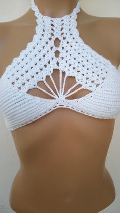 Bikinis A Crochet, Gothic Summer, Border Stitch, Crochet Bralette