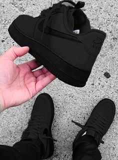 Herren Style, Nike Air Force 1s, Air Force 1s, Nike Shoes Girls, Black Nike Shoes