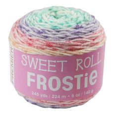 PRICES MAY VARY. Sweet Roll Acrylic Yarn: Crafted from 100% acrylic, Premier Yarns' Sweet Roll Forstie yarn is a modern take on our classic Sweet Roll. This knit and crochet yarn features a combination of four colors in one ball with a unique dappled effect. Self-Striping Yarn: With this self-striping yarn, you can create wide stripes in a regular repeat that eliminates the need to weave in so many ends when the color shifts. The self-stripping pattern allows you to create any project with ease. Class Christmas Gifts, Needlecraft Kits, Holiday Floral, Fashion Cakes, Sweet Roll, Kids Fabric, Wide Stripes, Sugar Plum, Holiday Projects