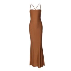 F00265235-203 Brown Fitted Maxi Length Dress, Fitted Brown Slip Dress, Brown Stretch Maxi Dress, Fitted Beige Maxi Dress Lined, Fitted Long Brown Dress, Fitted Beige Lined Maxi Dress, Spring Stretch Brown Maxi Dress, Beige Fitted Lined Maxi Dress, Spring Brown Stretch Maxi Dress