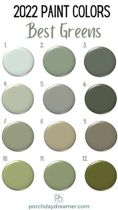 the best green paint colors for your home