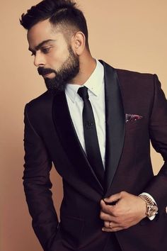 Kohli Hairstyle, Virat Kohli Beard, Virat Kohli Hairstyle, Anushka Sharma And Virat, Virat And Anushka, Groom Dress Men, Virat Kohli Instagram, Blazer Outfits Men, Virat Kohli Wallpapers