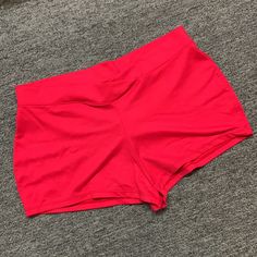 Danskin Platinum (Boutique Range) Hot Shortred #4106 Champions Of Cheer & Dance Team Basics! Super Soft Matte Spandex With Lay-Flat Non-Binding Low V-Waistband. Nwt Sizes Available: P/Tp 0-2) 24 Waist 32 Hip. 1 S/P (4-6) 26 Waist 34 Hip. 1 M/M (8-10) 28 Waist 38 Hip. 1 L/G (12-14) 30 Waist 40 Hip. 3 Hot Short 4106 Red Latex Shorts, Cheer Shorts, Red Booties, Red Pajamas, Hot Short, Black Athletic Shorts, Dance Shorts, Cheer Dance, French Terry Shorts