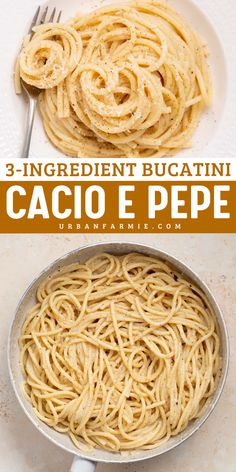 Simplify your weeknight dinner ideas with this 3-ingredient Bucatini Cacio e Pepe. This one-pot pasta dish combines bucatini, pecorino cheese, and pepper for a quick 20-minute meal. Classic, creamy, and utterly irresistible! Roman Restaurant, Pot Pasta Recipes, Weeknight Dinner Ideas, One Pot Pasta Recipes, Pecorino Cheese, 20 Minute Recipes, Quick Dinners, One Pot Pasta, Meal Prep Ideas