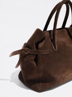 The Everyday Tote - Everyday Purse - Brochu Walker Brown Suede Tote, Suede Purses And Handbags, Brown Suede Bag, Oversized Bags, Walker Logo, Leather Pouch Bag, Brochu Walker, Suede Tote Bag, Soft Leather Tote