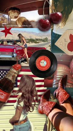 #lanadelrey #americana #vintage #red Diy Room Decor Videos, Americana Vintage, Vintage Americana, Photoshoot Concept, 4th Of July Party, Candy Store