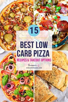 the best low carb pizzas and takeout options to try in this list