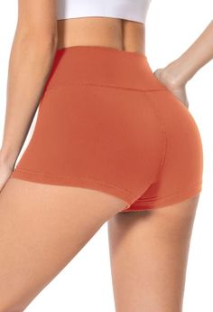 PRICES MAY VARY. 【HIGH WAISTED YOGA SHORTS】： 3 Inches biker shorts for women with 3.5 Inch high waist to control tummy and lift your hips, no worry of any fall off. The 3 inch inseam length shorts will not roll up , also make your legs look more longer. The firm fit will perfect hug your curves, providing a flattering look. 【WOMEN SPANDEX BIKER SHORTS】：MOREFEEL biker shorts are made from 92% Polyester and 8% Spandex to give you freedom of movement no matter what you doing. Providing 4 way stretc Short Leggings With Built-in Shorts For Yoga, Stretch Yoga Pants With Built-in Shorts, High Waist Solid Color Yoga Shorts, Solid Leggings With Built-in Shorts For Pilates, High-waist Biker Shorts For Pilates, Solid Color Leggings With Built-in Shorts For Pilates, High Stretch Yoga Shorts With Wide Waistband, Compression Yoga Shorts Hip-length, Yoga Leggings With Built-in Shorts