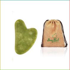 Jade Quartz Heart Gua Sha Massager. A skincare essential for skin health, jade has been used for thousands of years to help lift the face, leaving it looking ad feeling radiant. The use of Jade helps improve Chi circulation by stimulating the meridian points in the body. Benefits. Relieves facial and jaw tension Promotes lymphatic drainage Improves blood circulation Reduces puffiness and inflammation of skin The most common tool material, Jade is a naturally cool stone, which makes it ideal for Meridian Points, Jade Gua Sha, Tighten Facial Skin, Morning Makeup, Gua Sha Tools, Face Exercises, Dark Under Eye, Beauty Therapy, Ancient Beauty