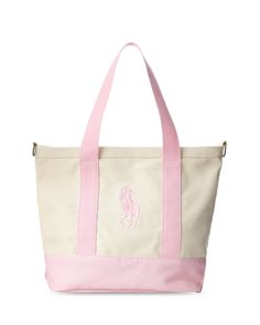 Ralph Lauren Tote, Pink Tote, Cute Purses, Pink Pink