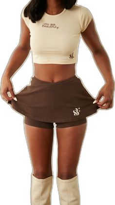 Cotton Mini Skirt With Built-in Shorts, Stretch Cotton Skort With Built-in Shorts, Sporty High-waist Cotton Athletic Shorts, Trendy Skort With Built-in Shorts, Sporty High Waist Cotton Athletic Shorts, Fitted Cotton Skirt With Built-in Shorts, Trendy Short Skort With Built-in Shorts, Trendy Cotton Skort With Built-in Shorts, Sporty High Waist Cotton Shorts