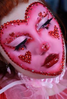 Scary Halloween Makeup Looks, Creepy Gals, Scary Halloween Makeup, Cute Clown Makeup, Funky Makeup, Drag Make-up, Halloween Makeup Inspiration, Swag Makeup