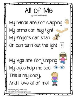 an all of me poem for kids