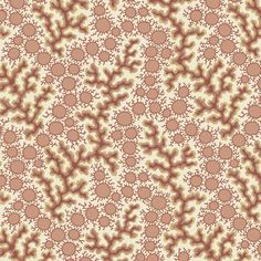 an orange and beige abstract pattern with small circles on it's surface, in the middle