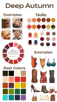 Deep Autumn colorimetry #deepatumn #colorimetry #clothes #deepautumn #otoñooscuro #otoñoprofundo #lookbetter Mode Turban, Skin Color Palette, Dark Autumn