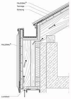 the diagram shows how to install an external wall