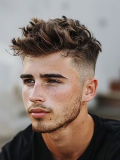 Top Low Cut Hair Styles for Men 2024: Bold Fades & Classic Revivals Edgy Mens Haircut, Masculine Haircuts, Low Fade Haircut Men's, French Crop Hair Men, Male Haircut, Men Fade Haircut Short, French Crop, Low Fade Haircut