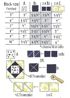 the instructions for how to make an origami triangle