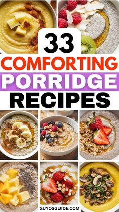 33 Comforting Porridge Recipes