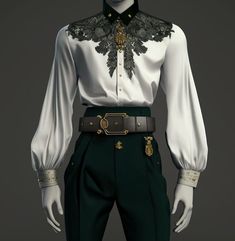 Regal Mens Fashion, Mens Fantasy Fashion Art, Dnd Formal Wear Male, Royal Outfit Drawing, Regal Outfits Men, Green Fantasy Outfit Male, Mens Fantasy Clothing, Male Fantasy Clothing Design Royal, Fantasy Clothes Male