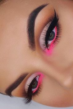 Neon Makeup, Rave Makeup, Valentines Makeup, Eye Makeup Designs