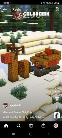 a screenshot of an animated farm scene in minecraft