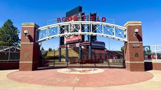 the entrance to rose field stadium in chicago, illinois