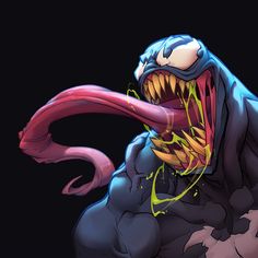 an image of a monster with its mouth open