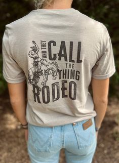 Unisex Western Tshirt Front and back sublimated Tshirt 35/65 Cotten Polyester blend Rodeo Tshirt, Western Tshirts, Western Tshirt, Jeans And T Shirt Outfit, Casual Country Outfits, Country Tees, Western Tee, Western Graphic Tees, Country Music Shirts