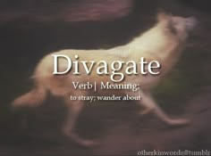 a blurry photo of a dog with the words divgate on it