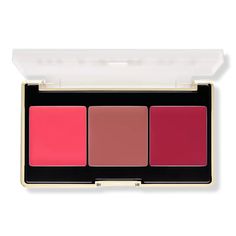 Cheek Kiss Cream Blush Trio - Milani | Ulta Beauty Watermelon Rose, Blush Shades, Velvet Lipstick, Beauty Sponge, Blush Palette