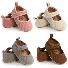 Shoes Measurement: Recommended Age    Insole Length in Inch    Insole Length in CM 1 (0-6 months)             4.1”                              10.5 cm 2 (6-12 months)           4.5”                              11.5 cm 3 (12-18 months)         4.9”                              12.5 cm Important: Shoe size & Age for guidance only, It is essential that you take careful measurements in order to ensure proper fit. Crib Shoes Girl, Kids Corduroy, Infant Shoes, Luxe Boutique, Shoes Girl, Velcro Shoes, Baby Moccasins