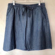 Nwot Ann Taylor Chambray Skirt. Perfect Summer Staple. Length 19.5” Chambray, Ann Taylor, Skirt, Chambray Skirt, Summer Staples, Perfect Summer, Womens Skirt, Women Shopping, Blue