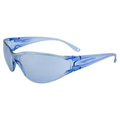 You are purchasing one pair of PHD Safety Glasses with Blue Wrap Around Frames and Blue Lenses by Global Vision! Our glasses and goggles, which have shatterproof polycarbonate lenses, UV400 Protection, and Scratch Resistant Coatings are perfect protection for motorcycle riding, outdoor sports, in the work environment, or anywhere else superior eye protection is important. Size: Adult. Baseball Glasses, Motorcycle Goggles, Automotive Apparel, Blue Lens, Safety Glasses, Motorcycle Riding, Motorcycle Gear, Blue Frames, Blue Lenses