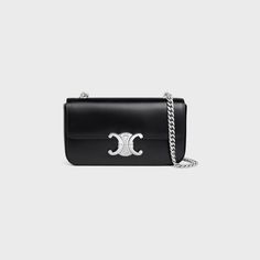 CLAUDE - WOMEN HANDBAGS | CELINE Bag Silver, Card Holder Wallet, Tech Accessories