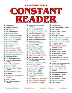 a list for a constant reader