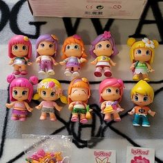 Lot of 10 Famosa Pinypon   Cuties Doll Figures and more Calico Critters Families, Cute Doodle Art