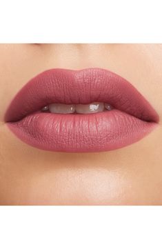 What it is: A silky matte lipstick with full-coverage, pigment-rich color and 12 hours of comfortable wear in a miniature on-the-go size.What it does: Miniature size. M∙A∙Cximal impact. MAC's iconic lipstick has been maxed out to give lips more with a silky matte finish and good-for-lips formula that looks richer, feels better and lasts longer. Get more color with full-coverage, pigment-rich payoff in our widest range of 40 artist-approved shades. Get more comfort with a creamy blend of coconut Fall Lipstick Colors, Wedding Lipstick, Wedding Lips, Evening Eye Makeup, Fall Lips, Fall Lipstick, Mini Lipstick, Makeup Help, Hairstyling Products